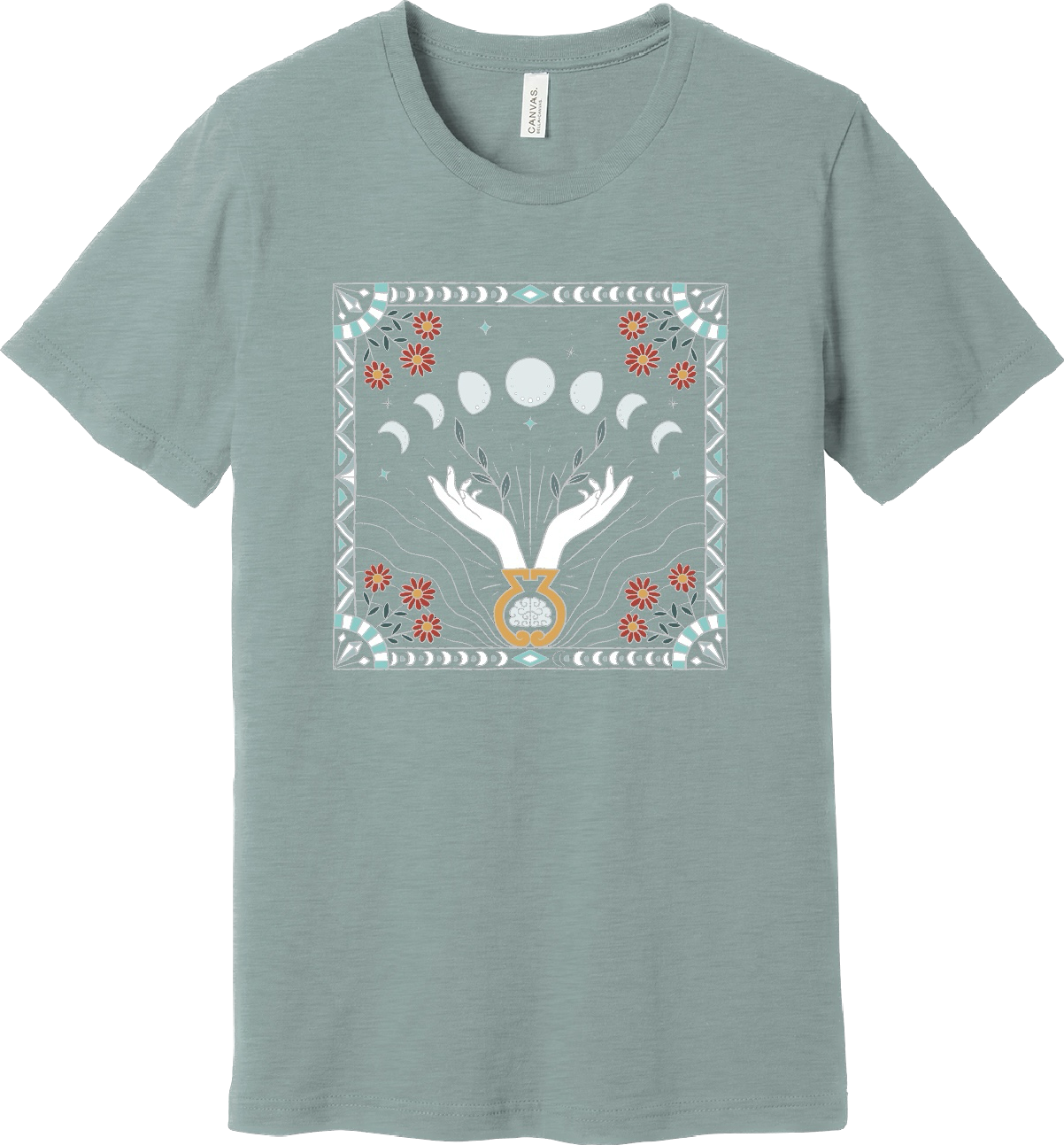 Eclipse Short Sleeve - Heather Blue Lagoon