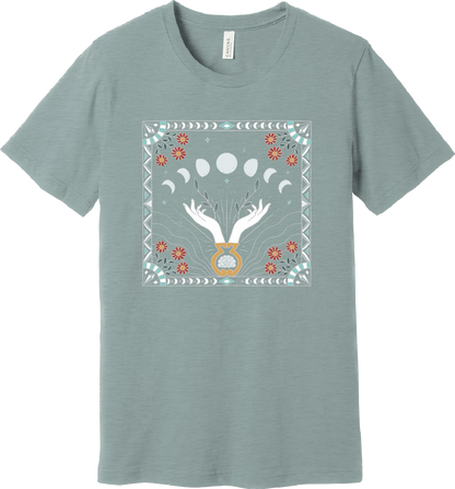 Eclipse Short Sleeve - Heather Blue Lagoon